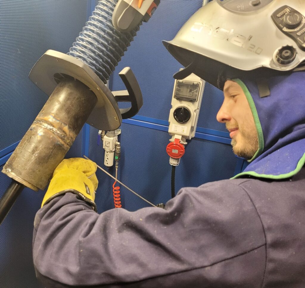 James Cantrill 2nd year BLC apprentice at WorldSkills UK